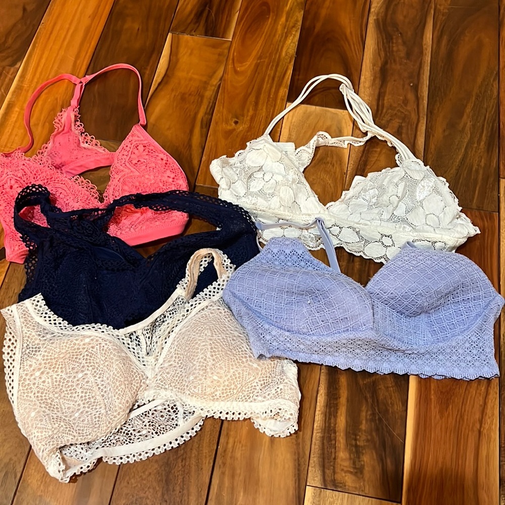 Victoria secret bralettes sizes small and XS